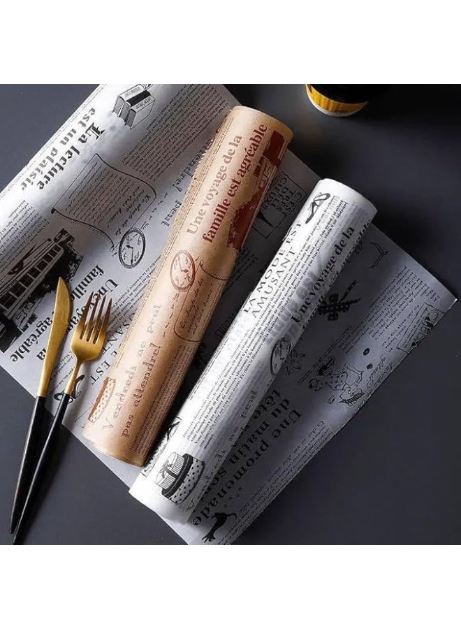 لفة ورق زبدة غير لاصقة - مثالية للخبز والطهي، مقاومة للحرارة العالية وسهلة الاستخدام - 5 أمتار - Image 1